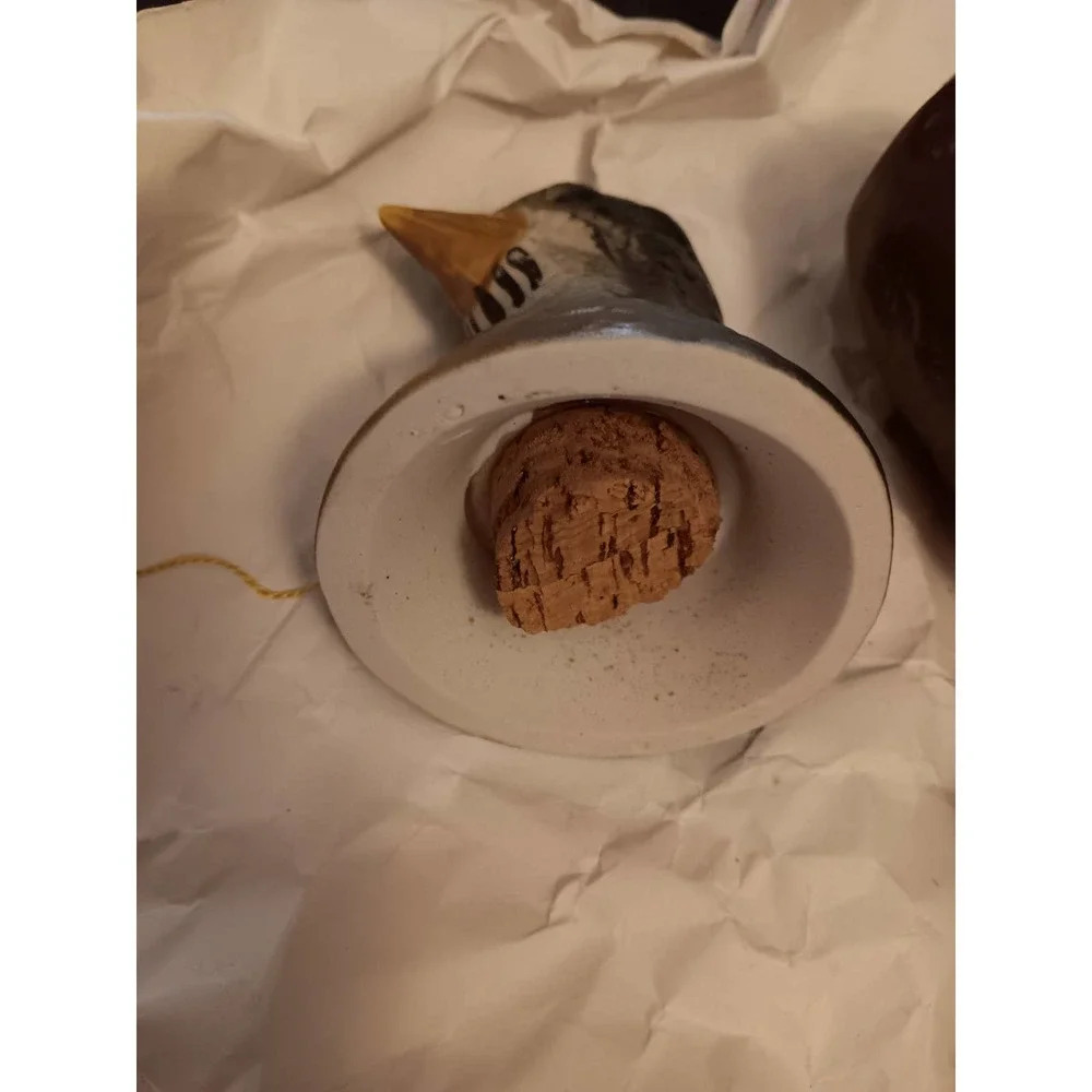 Vtg 1969 James B. Beam Collectible Liquor Decanter Trophy Bird Robin Jim Beam - Picture 11 of 14